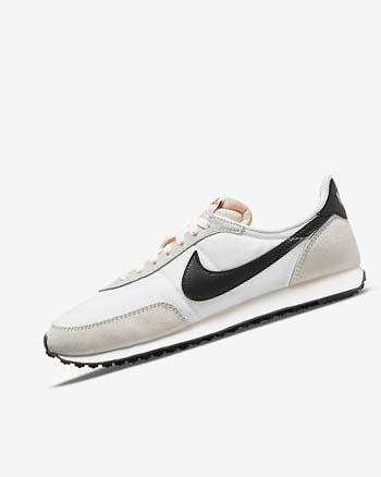 Beige / White / Black Men's Nike Waffle Trainer 2 Casual Shoes | UK4927