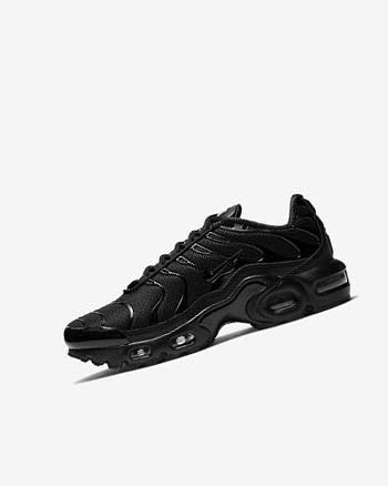 Black / Black / Black Boys' Nike Air Max Plus Sneakers | UK2858