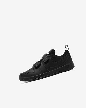 Black / Black / Black Girls' Nike Pico 5 Shoes | UK5440