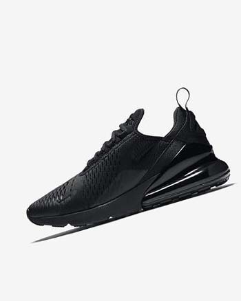 Black / Black / Black Men's Nike Air Max 270 Casual Shoes | UK2541