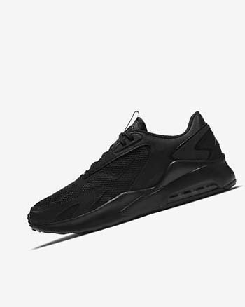 Black / Black / Black Men's Nike Air Max Bolt Sneakers | UK2931