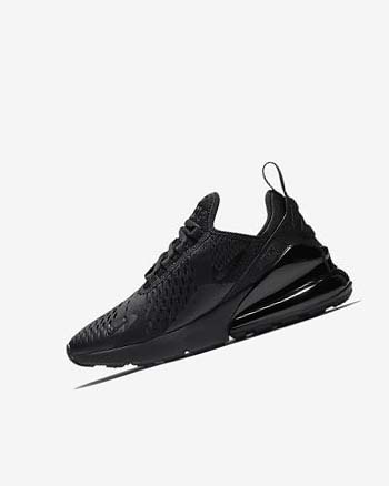 Black / Black Boys' Nike Air Max 270 Casual Shoes | UK2573