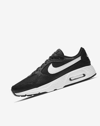 Black / Black / White Women's Nike Air Max SC Sneakers | UK2595