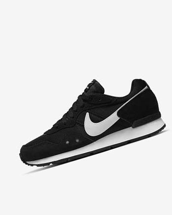 Black / Black / White Women's Nike Venture Runner Sneakers | UK4995