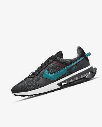 Black / Dark Grey / Grey Men's Nike Air Max Pre-Day SE Sneakers | UK3107