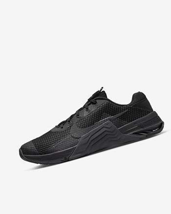 Black / Dark Grey Men's Nike Metcon 7 Training Shoes | UK2514