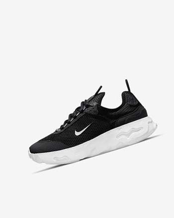 Black / Dark Grey / White Boys' Nike React Live Sneakers | UK3252