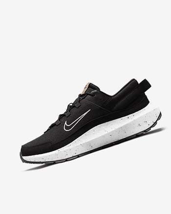 Black / Dark Grey / White Men's Nike Crater Remixa Sneakers | UK5421