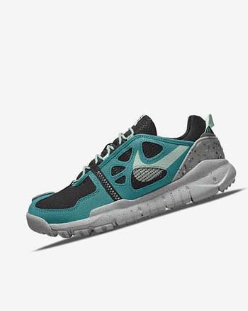 Black / Green / Mint Men's Nike Free Terra Vista Sneakers | UK1149