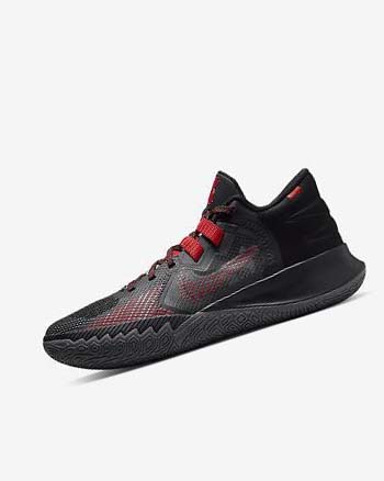 Black / Grey / Grey / Red Men's Nike Kyrie Flytrap 5 Basketball Shoes | UK2909