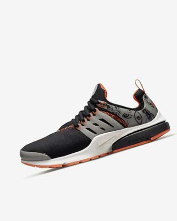 Black Men's Nike Air Presto Premium Sneakers | UK2416