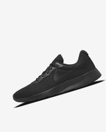 Black Men's Nike Tanjun Sneakers | UK4840