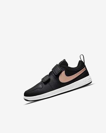 Black / Mint / Metal Red Brown Boys' Nike Pico 5 Shoes | UK1174