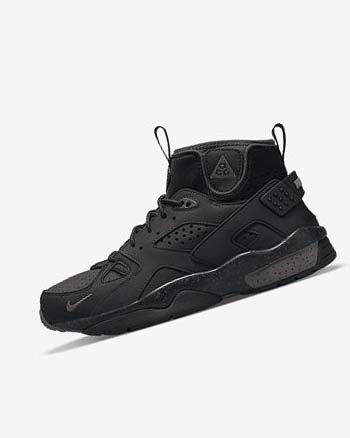 Black / Olive Grey Men's Nike ACG Air Mowabb Sneakers | UK5119