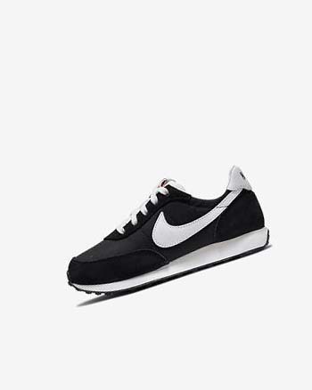 Black / Orange / White Boys' Nike Waffle Trainer 2 Casual Shoes | UK2664