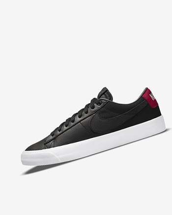 Black / Red / Black Men's Nike SB Zoom Blazer Low Pro GT Premium Skate Shoes | UK2753