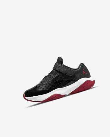 Black / Red / White Boys' Nike Jordan 11 CMFT Low Shoes | UK3243