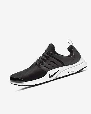 Black / White / Black Men's Nike Air Presto Sneakers | UK5225