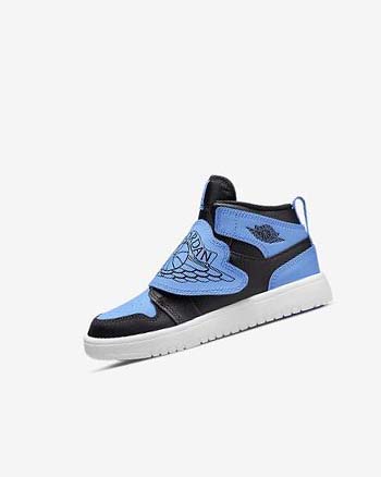 Black / White / Blue Boys' Nike Sky Jordan 1 Shoes | UK5280