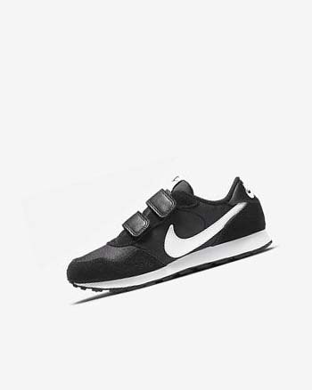 Black / White Boys' Nike MD Valiant Shoes | UK2361