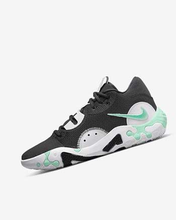 Black / White / Mint Women's Nike PG 6 Basketball Shoes | UK5118