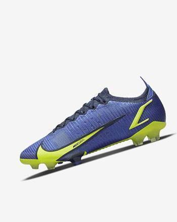 Blue / Blue Men's Nike Mercurial Vapor 14 Elite FG Football Boots | UK4558