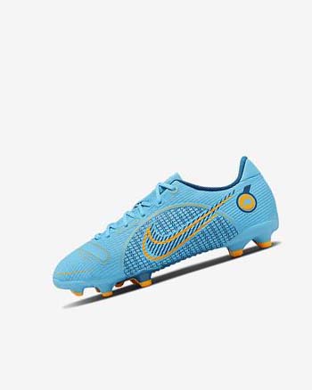 Blue / Orange Boys' Nike Jr. Mercurial Vapor 14 Academy MG Football Boots | UK3031