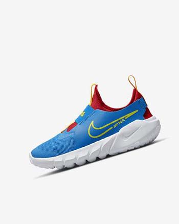 Blue / Red / Gold / Green Girls' Nike Flex Runner 2 Running Shoes | UK2365