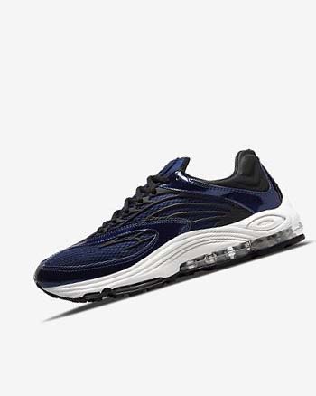 Blue / White / Black Men's Nike Air Tuned Max Sneakers | UK2708