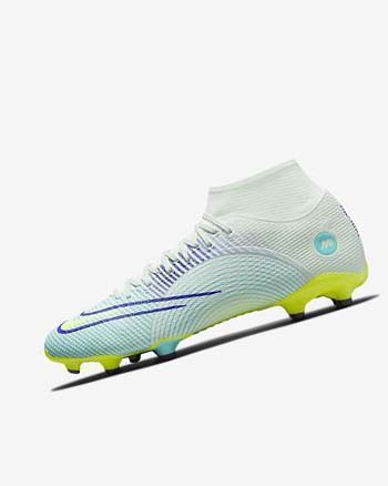 Green / Purple / Green Men's Nike Mercurial Dream Speed Superfly 8 Academy MG Football Boots | UK5095