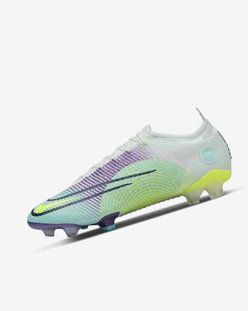 Green / Purple / Green Men's Nike Mercurial Dream Speed Vapor 14 Elite FG Football Boots | UK5412