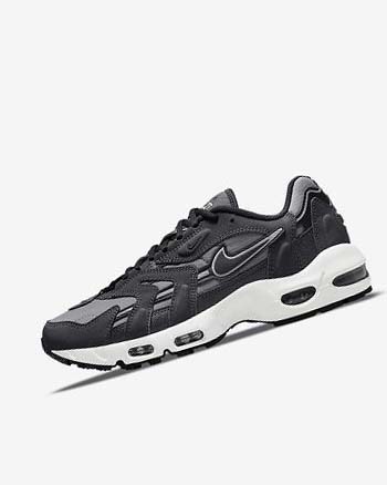 Grey / Dark Grey / White / Black Men's Nike Air Max 96 II Sneakers | UK5389