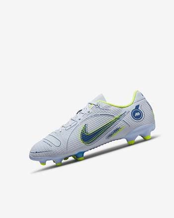 Grey / Light Blue / Blue / Blue Boys' Nike Jr. Mercurial Vapor 14 Academy MG Football Boots | UK4632