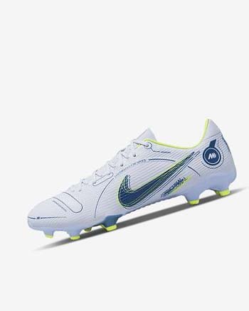 Grey / Light Blue / Blue / Blue Women's Nike Mercurial Vapor 14 Academy MG Football Boots | UK4807