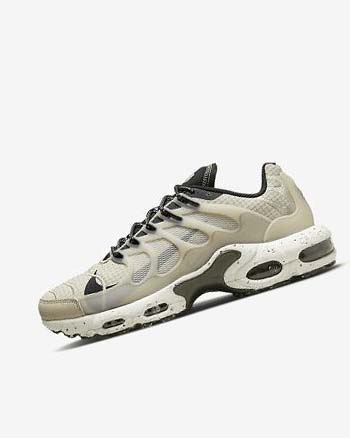 Khaki / White Men's Nike Air Max Terrascape Plus Casual Shoes | UK5199