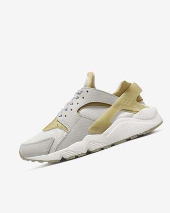 Light Beige Women's Nike Air Huarache Sneakers | UK3084