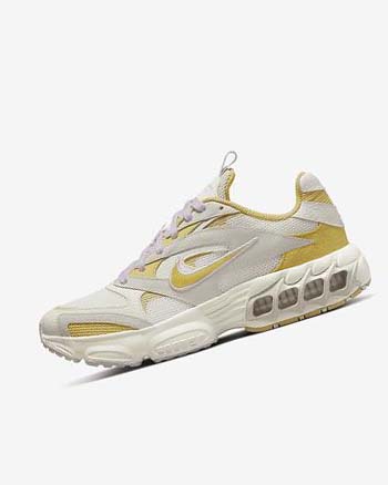 Light Beige Women's Nike Zoom Air Fire Sneakers | UK1154