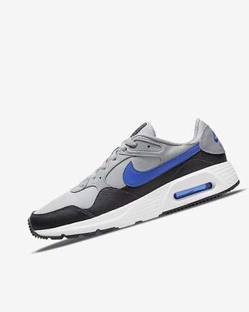 Light Grey / Dark Grey / White / Royal Men's Nike Air Max SC Sneakers | UK3141