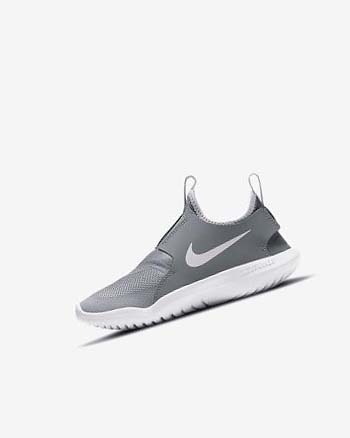 Light Grey / Grey / White / Pink Girls' Nike Flex Runner Shoes | UK5434