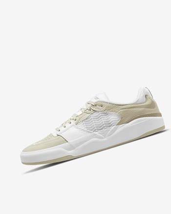 Light Grey / White / White / Khaki Men's Nike SB Ishod Wair Premium Skate Shoes | UK1109