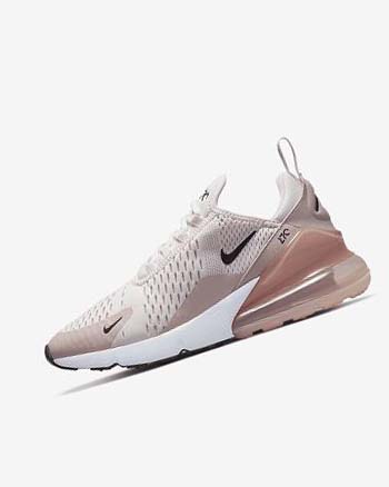 Light Pink / Pink / Black Women's Nike Air Max 270 Casual Shoes | UK2944