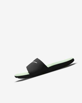 Mint / Metal Red Brown Boys' Nike Kawa Slides | UK2542