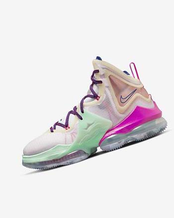 Multicolor / Multicolor Women's Nike LeBron 19 Basketball Shoes | UK3024