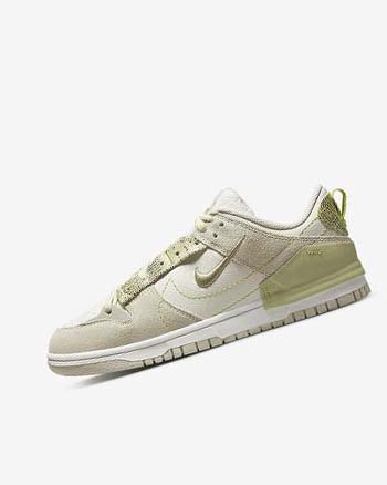 Olive / Green / Light Grey Women's Nike Dunk Disrupt 2 Sneakers | UK2999