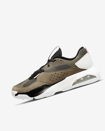 Olive / White / Brown / Red Women's Nike Jordan Air 200E Sneakers | UK5505