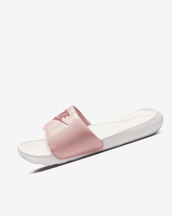 Orange / Light Women's Nike Victori One Slides | UK2456