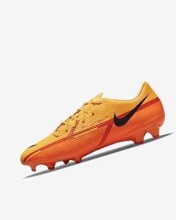 Orange / Orange / Light Red / Black Men's Nike Phantom GT2 Academy MG Football Boots | UK2536