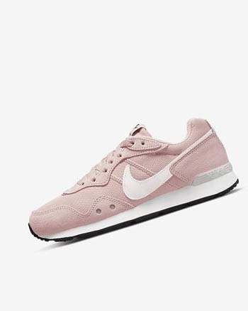 Pink / Black / White / White Women's Nike Venture Runner Sneakers | UK2384