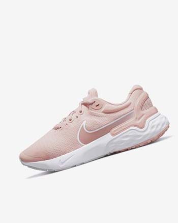 Pink / Orange / White Women's Nike Renew Run 3 Running Shoes | UK2448