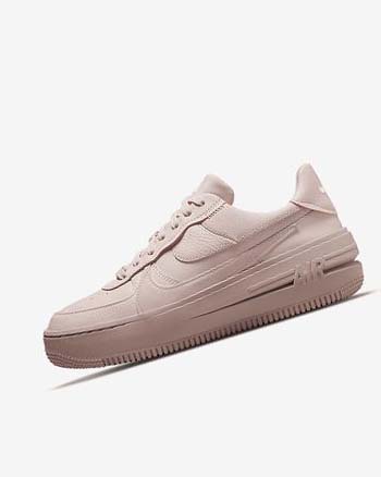 Pink Women's Nike Air Force 1 PLT.AF.ORM Sneakers | UK1113